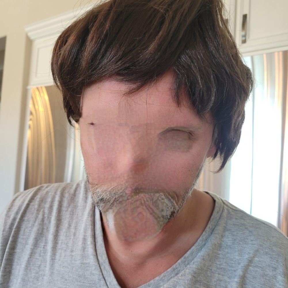 Brunette wig from Scooby-Doo halloween costume